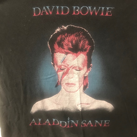 David Bowie Aladdin Sane T-Shirt - Picture 2 of 3